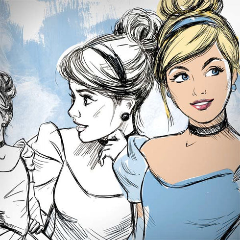 Disney Princess Cinderella Sketch Notebook 9 Pro 13in (2017) Skin