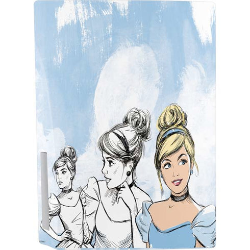 Disney Princess Cinderella Sketch PS5 Bundle Skin