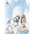 Disney Princess Cinderella Sketch PS5 Digital Edition Console Skin