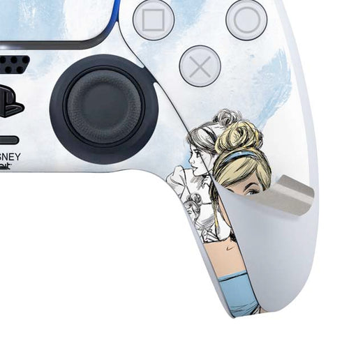 Disney Princess Cinderella Sketch PS5 Slim Digital Edition Bundle Skin