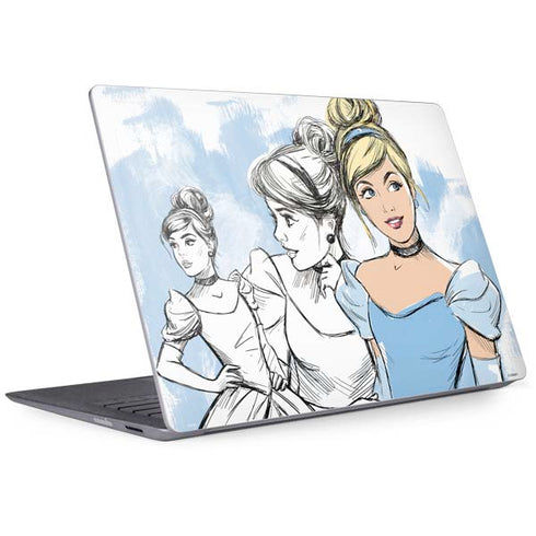 Disney Princess Cinderella Sketch Surface Laptop 2 Skin