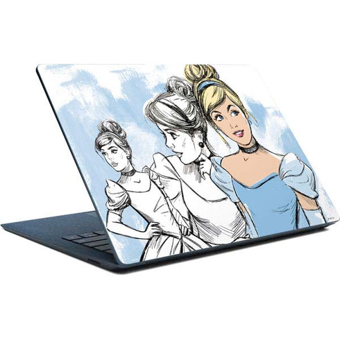 Disney Princess Cinderella Sketch Surface Laptop Skin
