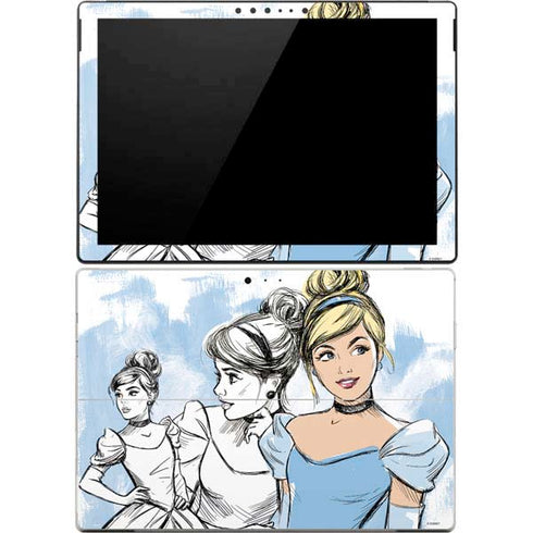 Disney Princess Cinderella Sketch Surface Pro 4 Skin