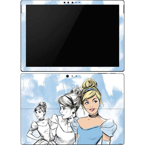 Disney Princess Cinderella Sketch Surface Pro 6 Skin