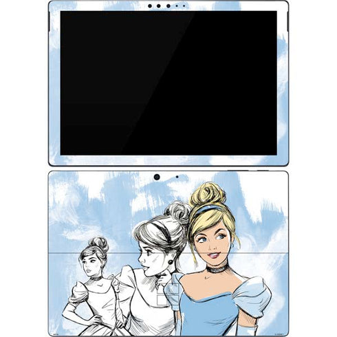Disney Princess Cinderella Sketch Surface Pro 7 Skin