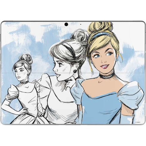 Disney Princess Cinderella Sketch Surface Pro 9 Skin