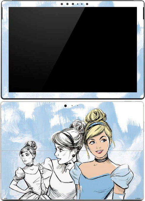 Disney Princess Cinderella Sketch Surface Pro (2017) Skin
