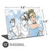 Disney Princess Cinderella Sketch Universal Laptop 12in (9.8 x 6.8in) Skin