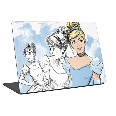 Disney Princess Cinderella Sketch Universal Laptop 15in (12.2 x 8.8in) Skin