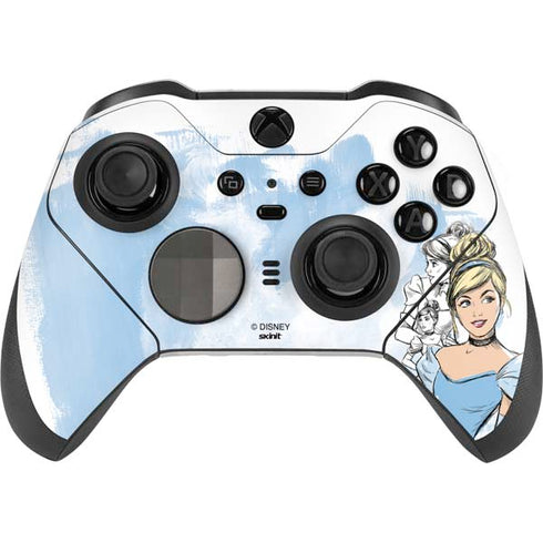 Disney Princess Cinderella Sketch Xbox Elite Wireless Controller Series 2 Skin