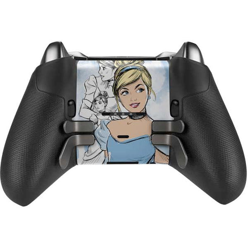 Disney Princess Cinderella Sketch Xbox Elite Wireless Controller Series 2 Skin