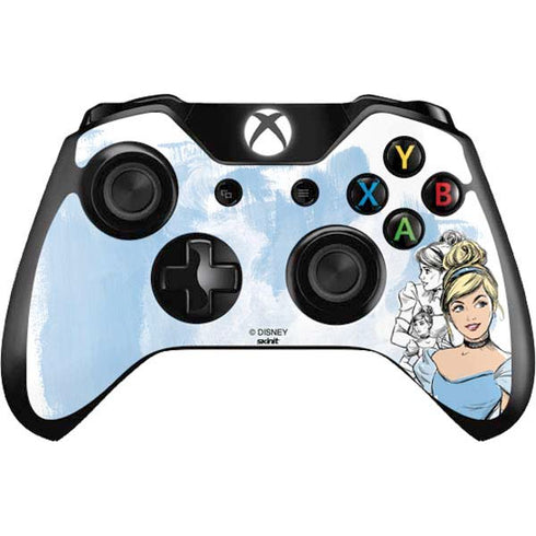 Disney Princess Cinderella Sketch Xbox One Controller Skin