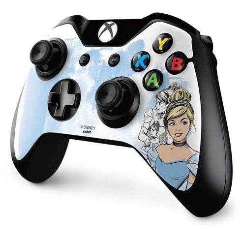 Disney Princess Cinderella Sketch Xbox One Controller Skin