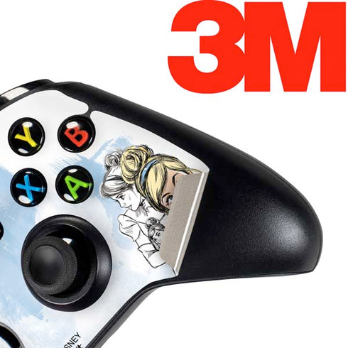 Disney Princess Cinderella Sketch Xbox One Controller Skin