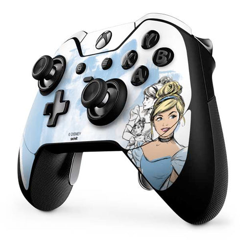 Disney Princess Cinderella Sketch Xbox One Elite Controller Skin