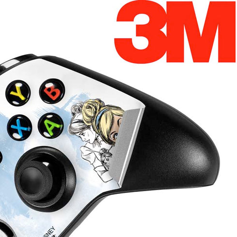 Disney Princess Cinderella Sketch Xbox One X Controller Skin
