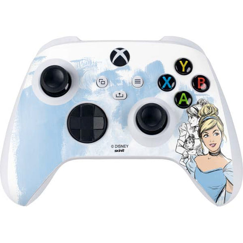 Disney Princess Cinderella Sketch Xbox Series S Controller Skin