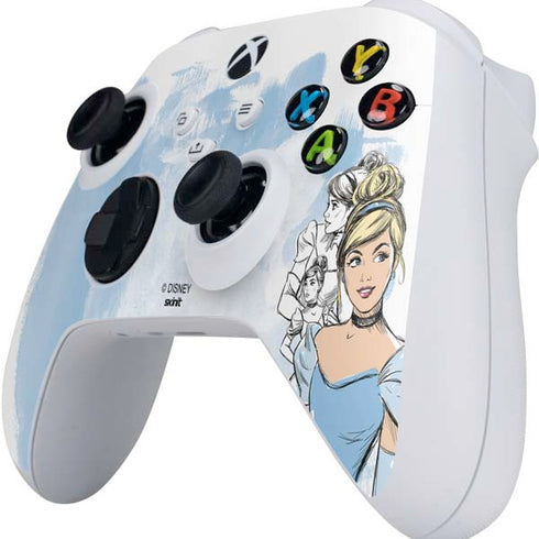 Disney Princess Cinderella Sketch Xbox Series S Controller Skin