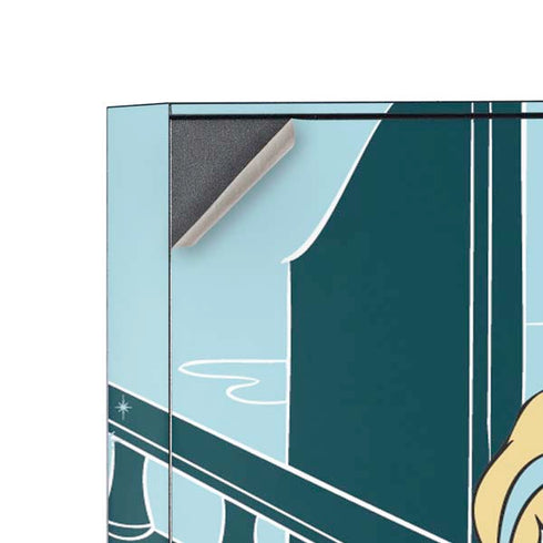 Disney Cinderella Stroke of Midnight Corsair 4000D Tempered Glass Mid-Tower ATX Case Skin