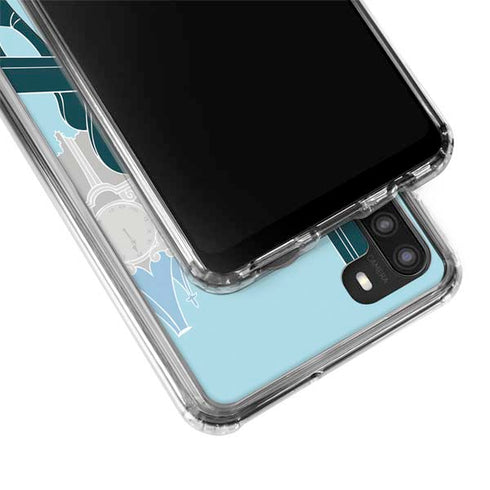 Disney Cinderella Stroke of Midnight Galaxy A21 Clear Case