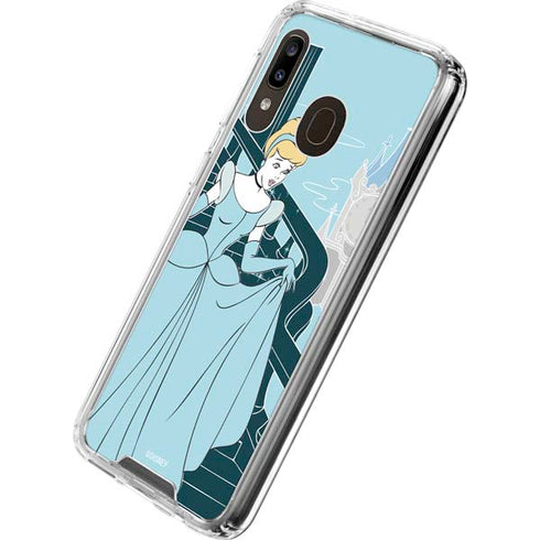Disney Cinderella Stroke of Midnight Galaxy A30 Clear Case
