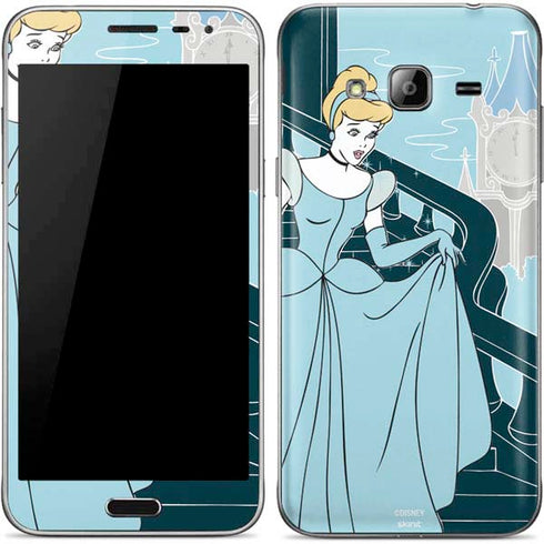 Disney Cinderella Stroke of Midnight Galaxy J3 Skin