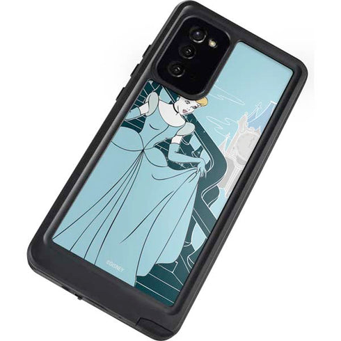 Disney Cinderella Stroke of Midnight Galaxy Note20 5G Waterproof Case