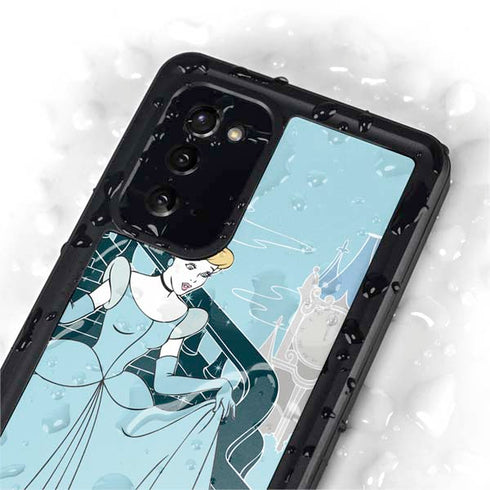 Disney Cinderella Stroke of Midnight Galaxy Note20 5G Waterproof Case
