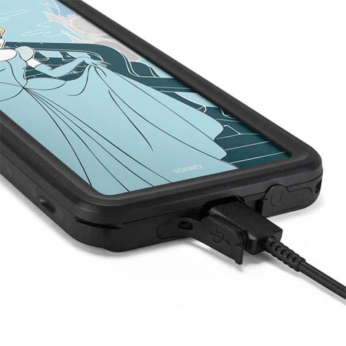 Disney Cinderella Stroke of Midnight Galaxy S20 Waterproof Case