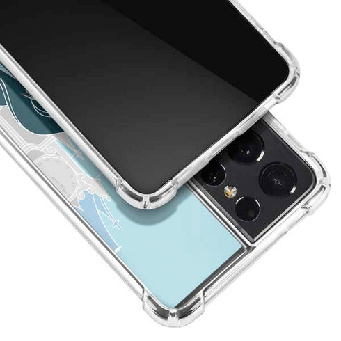 Disney Cinderella Stroke of Midnight Galaxy S21 Ultra 5G Clear Case