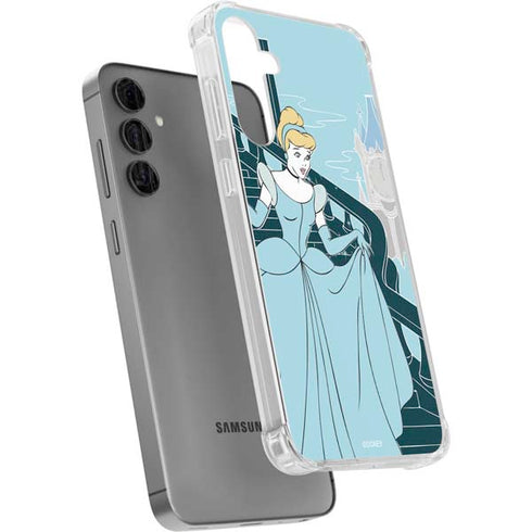 Disney Cinderella Stroke of Midnight Galaxy S24 Plus Clear Case