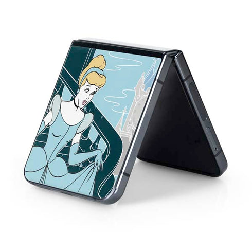 Disney Cinderella Stroke of Midnight Galaxy Z Flip5 5G Skin