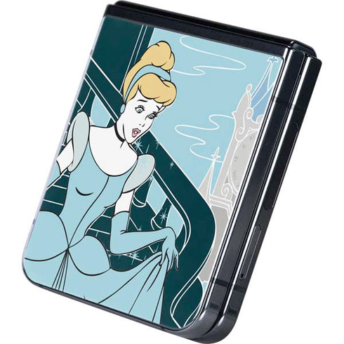 Disney Cinderella Stroke of Midnight Galaxy Z Flip5 5G Skin