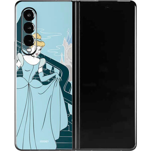 Disney Cinderella Stroke of Midnight Galaxy Z Fold3 5G Skin