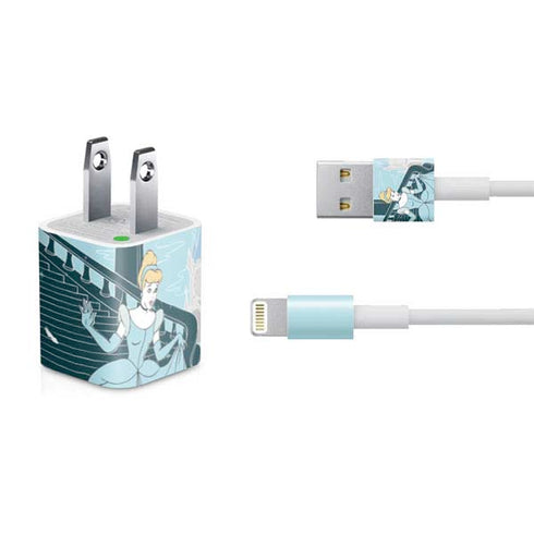 Disney Cinderella Stroke of Midnight iPhone Charger (5W USB) Skin