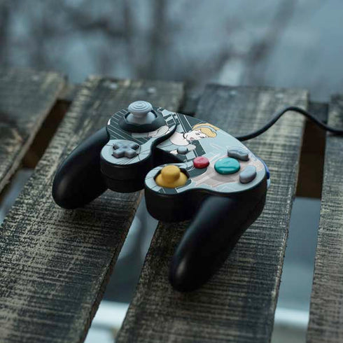 Disney Cinderella Stroke of Midnight Nintendo GameCube Controller Skin