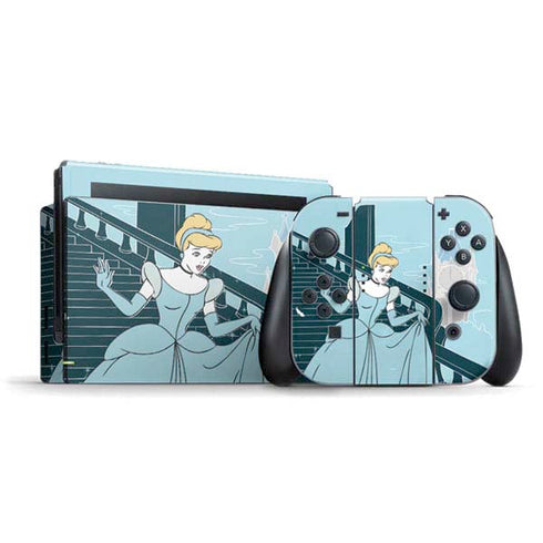 Disney Cinderella Stroke of Midnight Nintendo Switch Bundle Skin