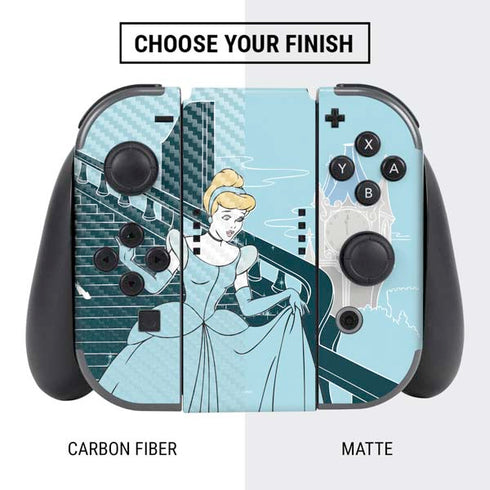 Disney Cinderella Stroke of Midnight Nintendo Switch Bundle Skin