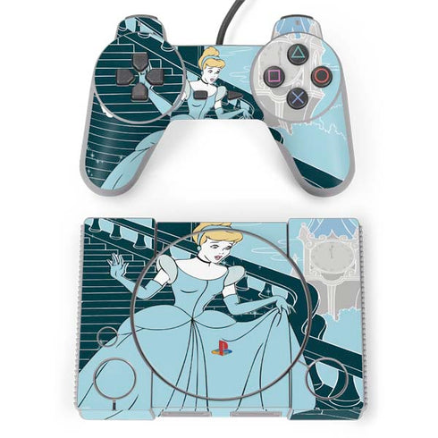 Disney Cinderella Stroke of Midnight PlayStation Classic Bundle Skin