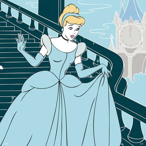 Disney Cinderella Stroke of Midnight PS4 Console and Controller Bundle Skin