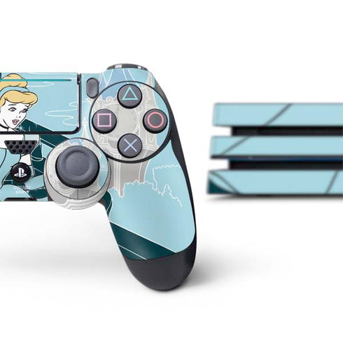 Disney Cinderella Stroke of Midnight PS4 Pro Bundle Skin