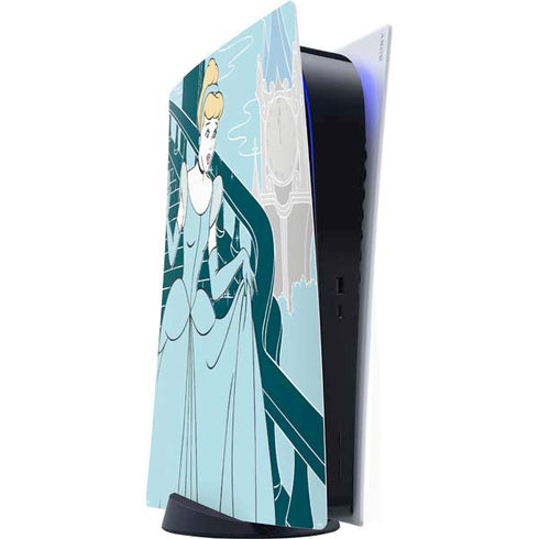 Disney Cinderella Stroke of Midnight PS5 Digital Edition Console Skin