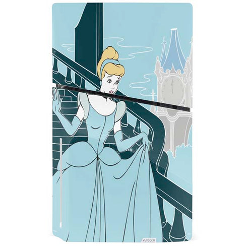 Disney Cinderella Stroke of Midnight PS5 Slim Disk Console Skin