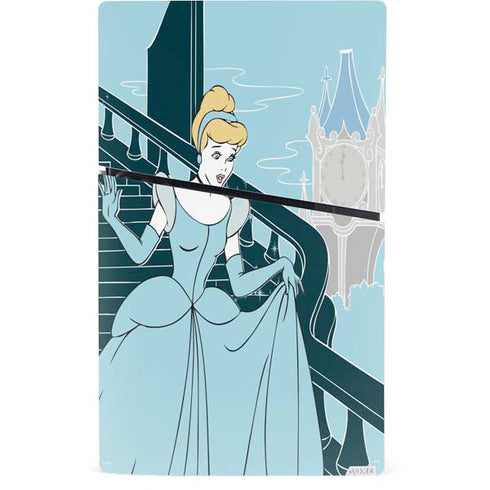 Disney Cinderella Stroke of Midnight PS5 Slim Digital Edition Console Skin
