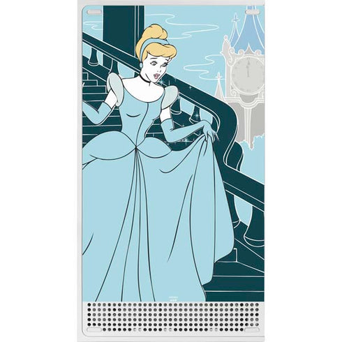 Disney Cinderella Stroke of Midnight Xbox Series S Console Skin