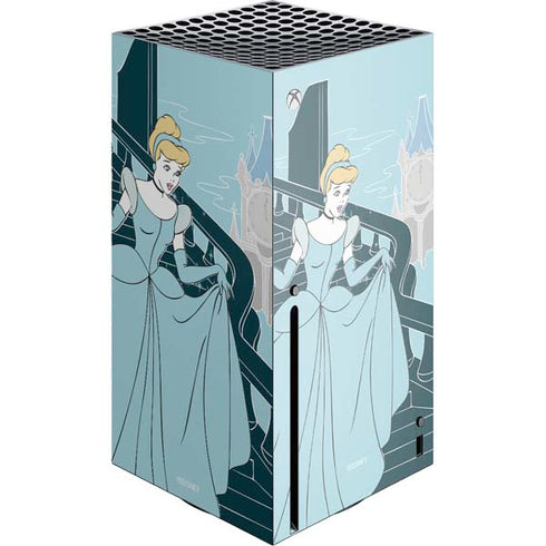 Disney Cinderella Stroke of Midnight Xbox Series X Console Skin