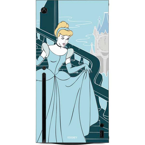 Disney Cinderella Stroke of Midnight Xbox Series X Console Skin