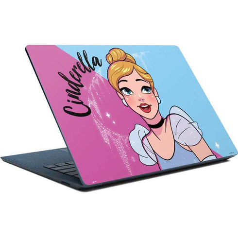 Disney Princess Cinderella Art Surface Laptop Skin
