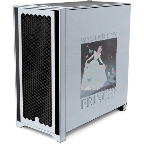 Disney Cinderella Will I Meet My Prince Corsair 4000D Tempered Glass Mid-Tower ATX Case Skin