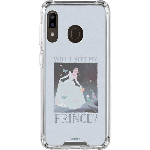 Disney Cinderella Will I Meet My Prince Galaxy A30 Clear Case